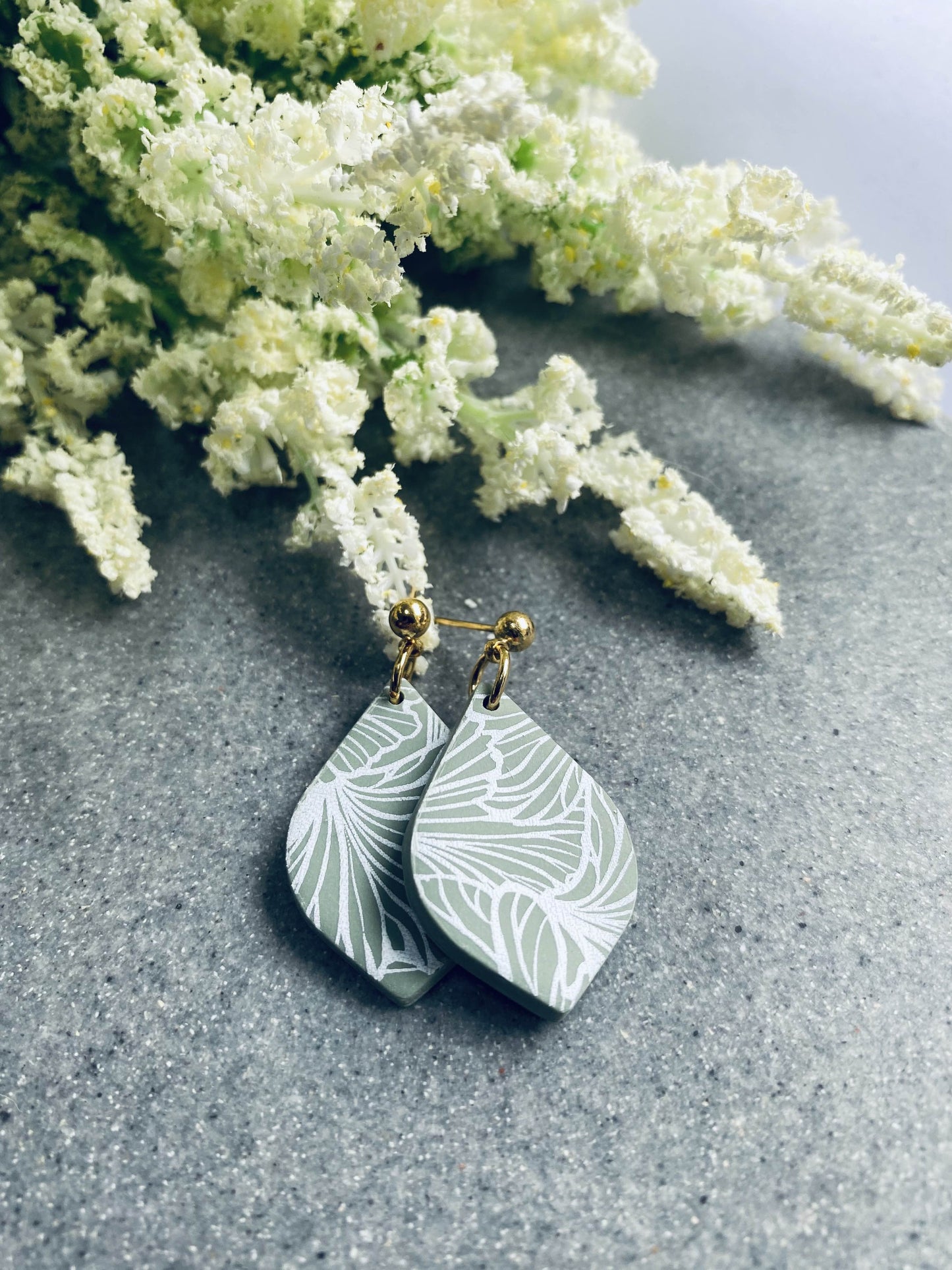 Kaia in Sage Leaf Jewelry Embellador 